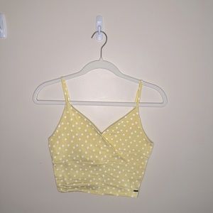 Crop wrap cami
